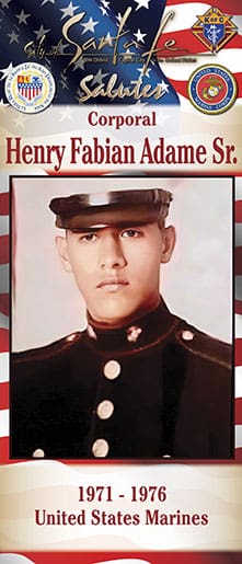 Corporal Henry Fabian Adame Sr.