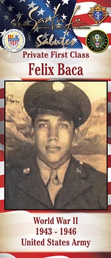 Private First Class Felix Baca