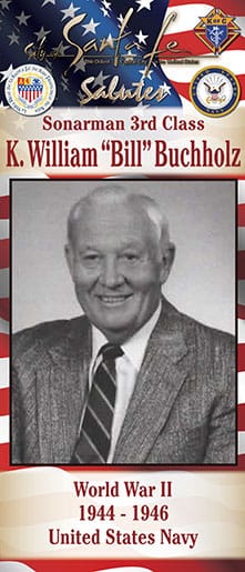 Sonarman 3rd Class K. William “Bill” Buchholz