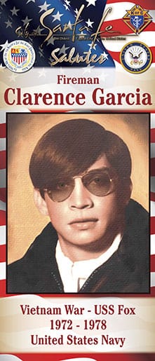 Fireman Clarence Garcia