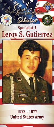 Specialist 4 Leroy S. Gutierrez