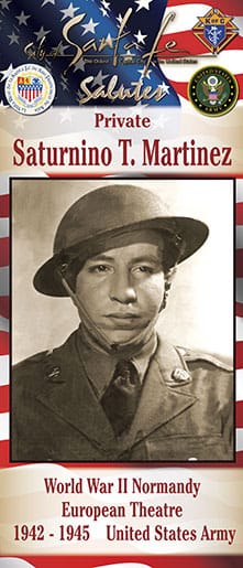 Private Saturnino T. Martinez