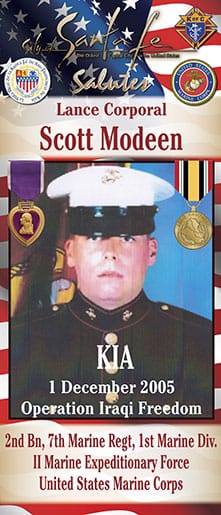 Lance Corporal Scott Modeen