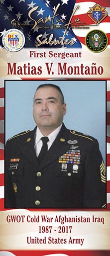 First Sergeant Matias V. Montaño