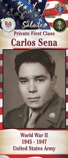 Private First Class Carlos Sena