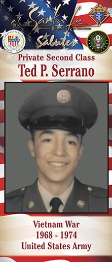 Private Second Class Ted P. Serrano
