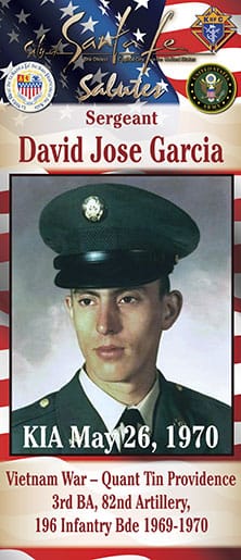 Sergeant David Jose Garcia