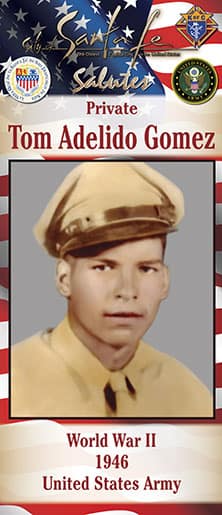 Private Tom Adelido Gomez
