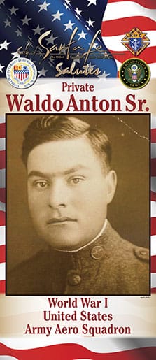 Private Waldo Anton, Sr.