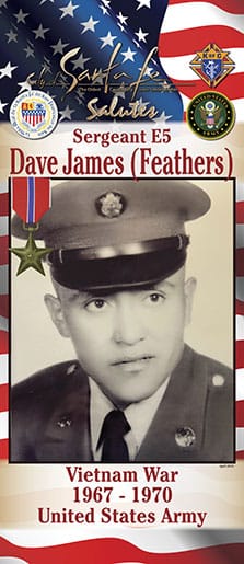 Sergeant E5 Dave James (Feathers)