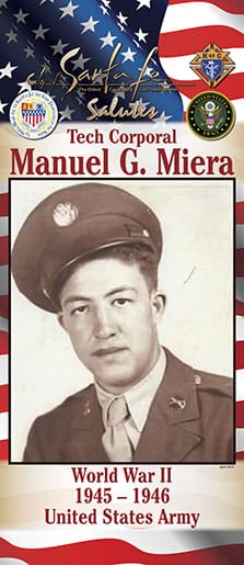 Tech Corporal Manuel G. Miera
