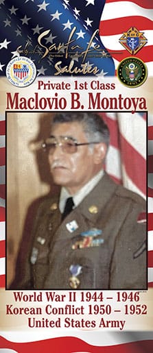 Private 1st Class Maclovio B. Montoya