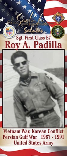 Sgt. First Class E7 Roy A. Padilla