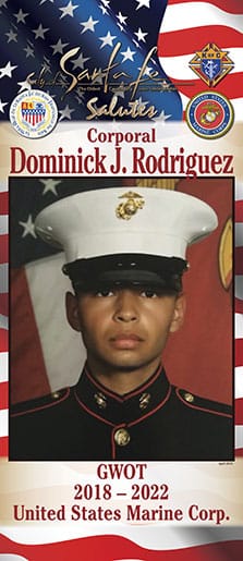 Corporal Dominick J. Rodriguez