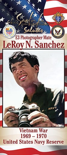 E3 Photographer‘s Mate LeRoy N. Sanchez