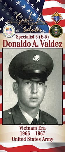 Specialist 5 (E-5) Donaldo A. Valdez
