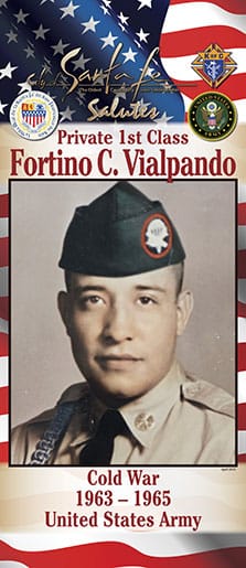 Private 1st Class Fortino C. Vialpando