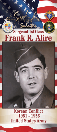 Sergeant 1st Class Frank R. Alire