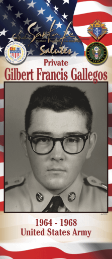 Private Gilbert Francis Gallegos