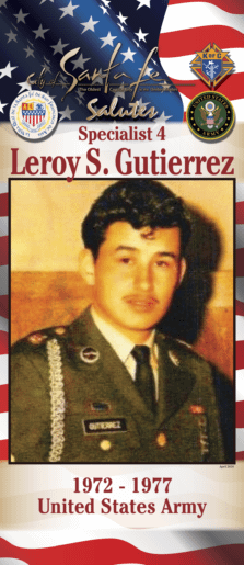 Specialist 4 Leroy S. Gutierrez
