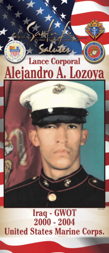 Lance Corporal Alejandro A. Lozoya