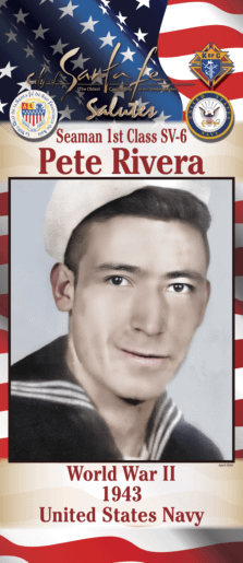 Seaman 1st Class SV-6 Pete Rivera