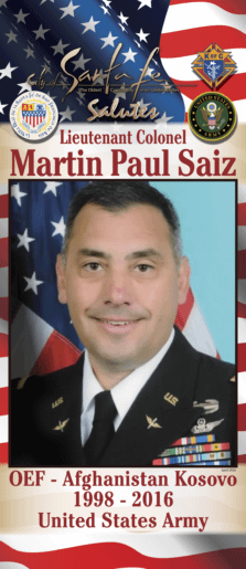 Lieutenant Colonel Martin Paul Saiz