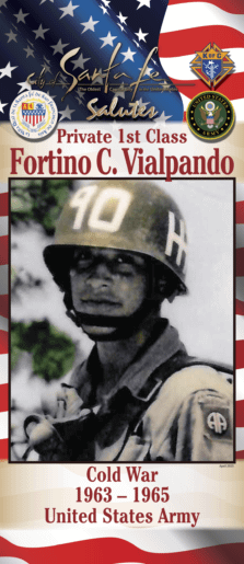 Private 1st Class Fortino C. Vialpando
