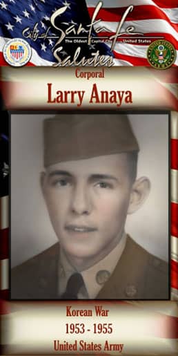 Corporal Larry Anaya