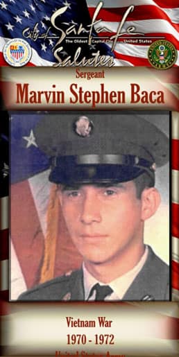 Sergeant Marvin Stephen Baca