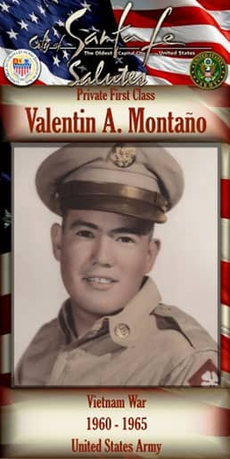 Private First Class Valentin A. Montaño